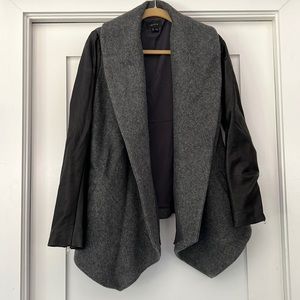 Theory wool and lamb jacket L